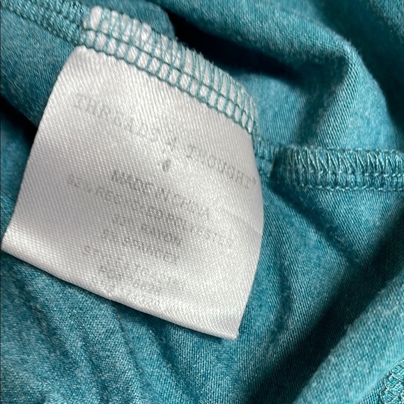 Threads 4 Thought Turquoise Tank Top - Picture 3 of 7